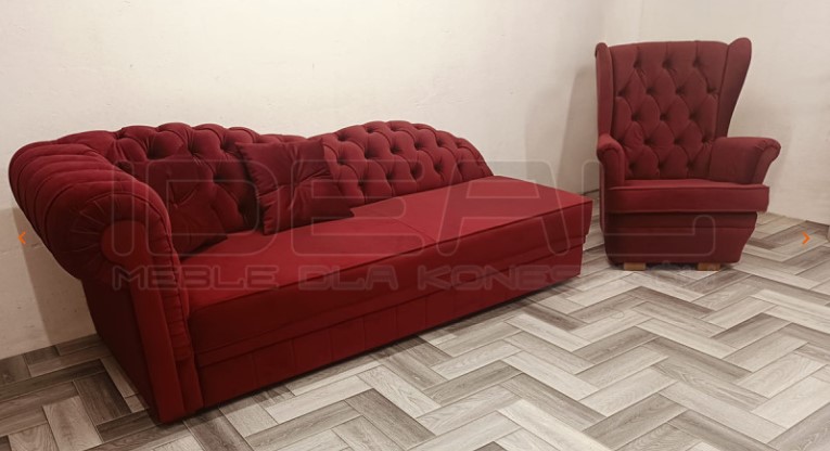 Fotel Chesterfield Uszak Normal